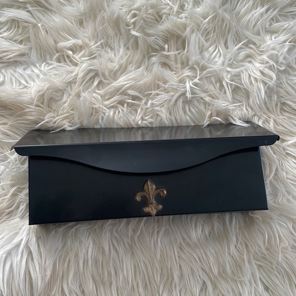 Black small medium metal hanging classroom Suggestion box mail box storage box - Picture 5 of 17